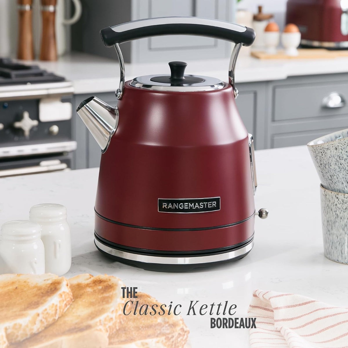Rangemaster Classic Kettle RMCLDK301BU (Bordeaux Red)