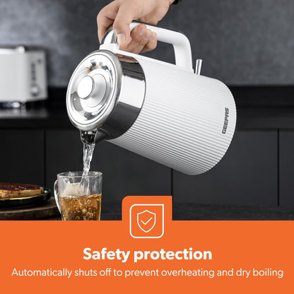 Geepas GEEPAS Arcus Kettle GK38078UK-WT (White)