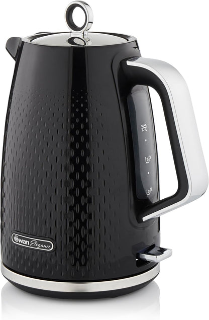 Swan Elegance Kettle Cordless SK14016BLK (Gloss Black)