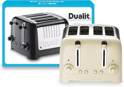 Dualit 4 Slice Lite Toaster Perfect Toast (Cream Trim)