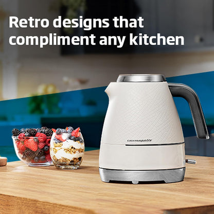 Beko Cosmopolis Kettle & 4 Slice Toaster Kitchen Set (White)