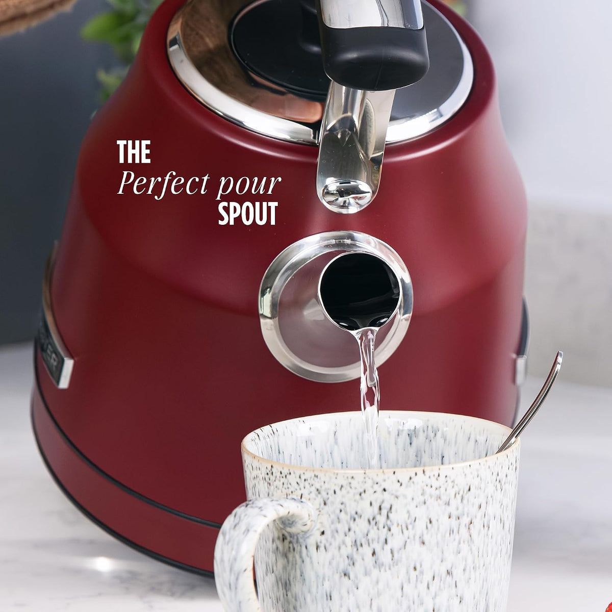 Rangemaster Classic Kettle RMCLDK301BU (Bordeaux Red)