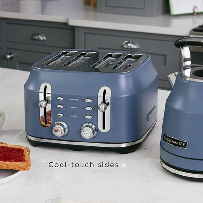 Rangemaster Rangemaster Classic 4 Slice Toaster RMCL4S304SB (Matt Stone Blue)