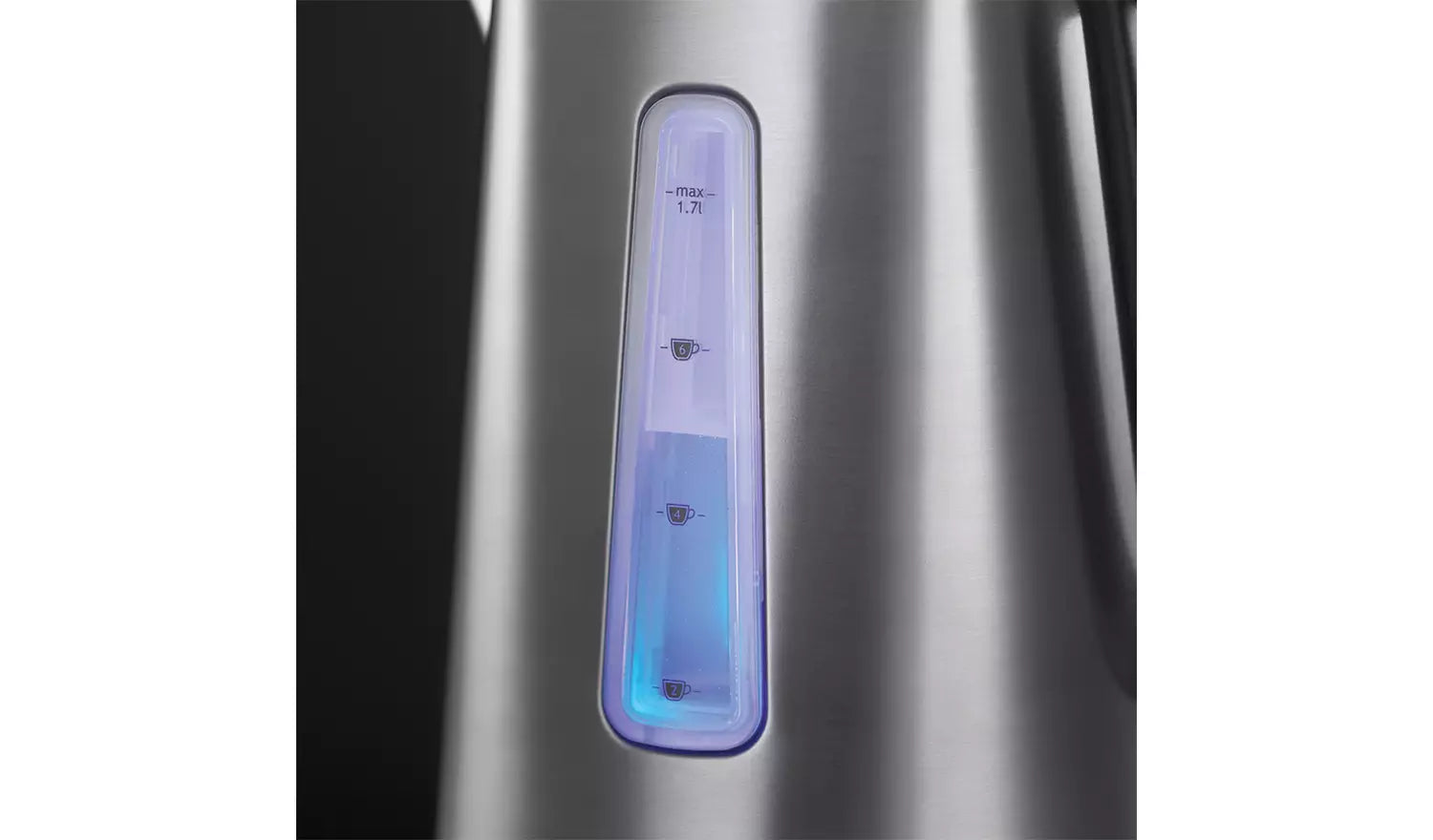 Russell Hobbs Luna Jug Kettle & 2 Slice Toaster Kitchen Set (Grey) - Vibe Home
