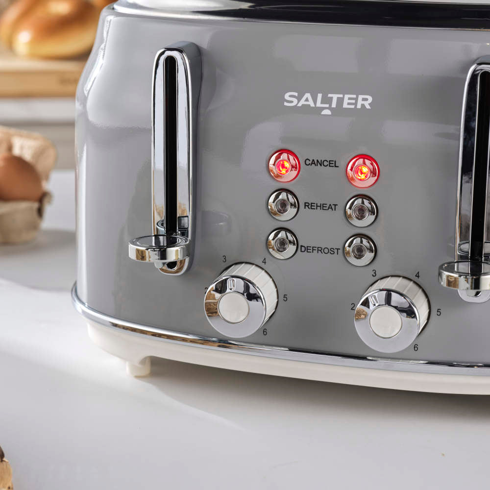 Salter Salter Retro 4 Slice Toaster EK5739GRY (Grey)