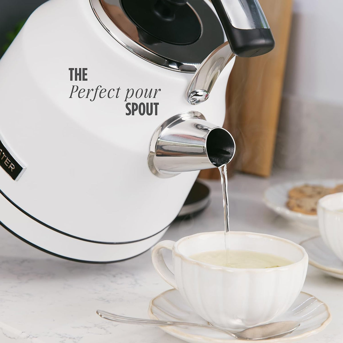 Rangemaster Classic Kettle RMCLDK301WH (Matt White)