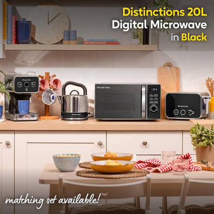 Russell Hobbs Distinctions 20L 800W Digital Microwave RHMD832B (Black)