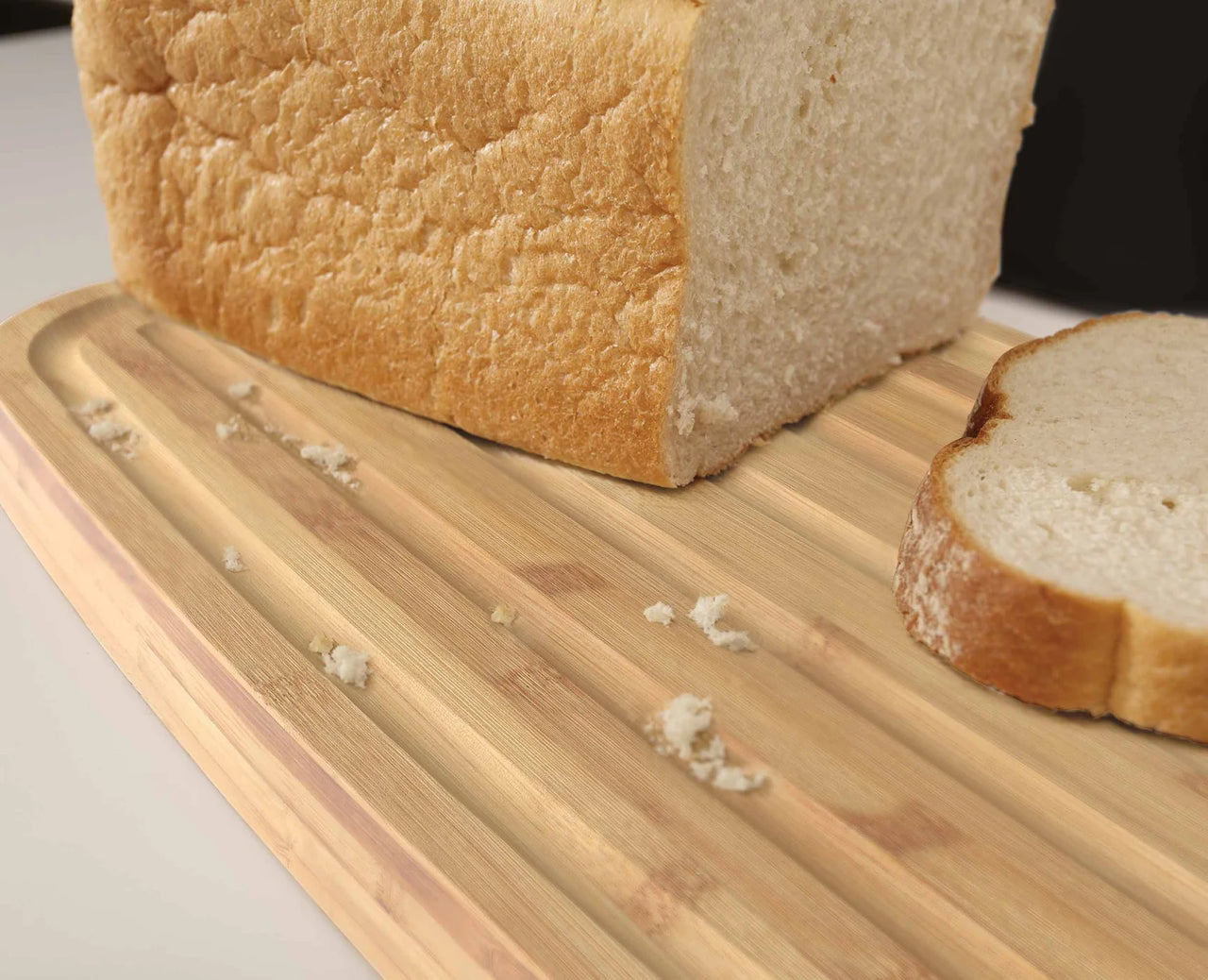 Joseph Joseph Black Bread Bin with Bamboo Chopping Board Lid 81103 - Vibe Home