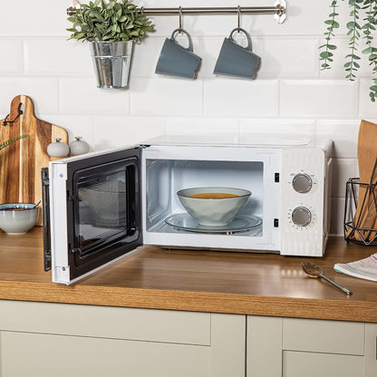 Russell Hobbs Honeycomb 17L 700W Manual Microwave RHMM715 (White)
