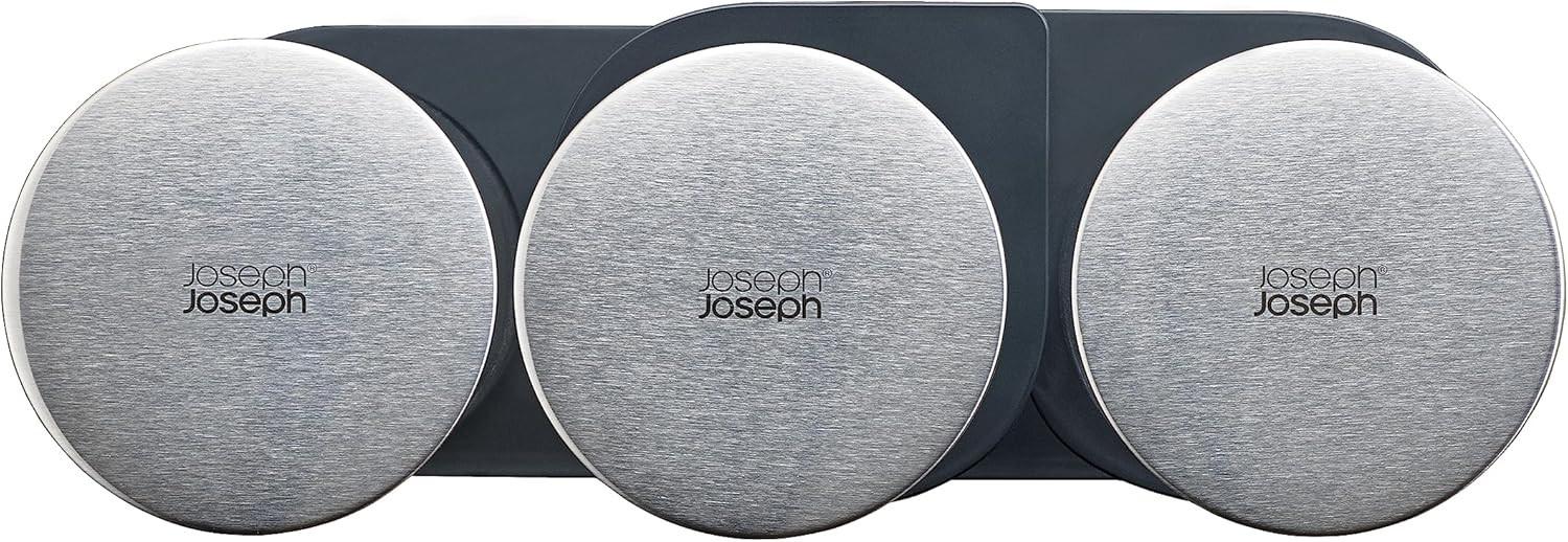 Joseph Joseph 5-piece Podium Airtight Kitchen Food Storage Set 95035 (Steel) - Vibe Home