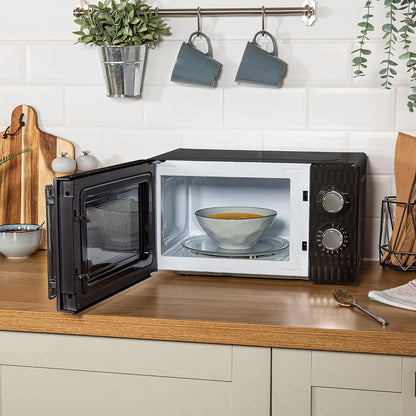 Russell Hobbs Honeycomb 17L 700W Manual Microwave RHMM715B (Black)