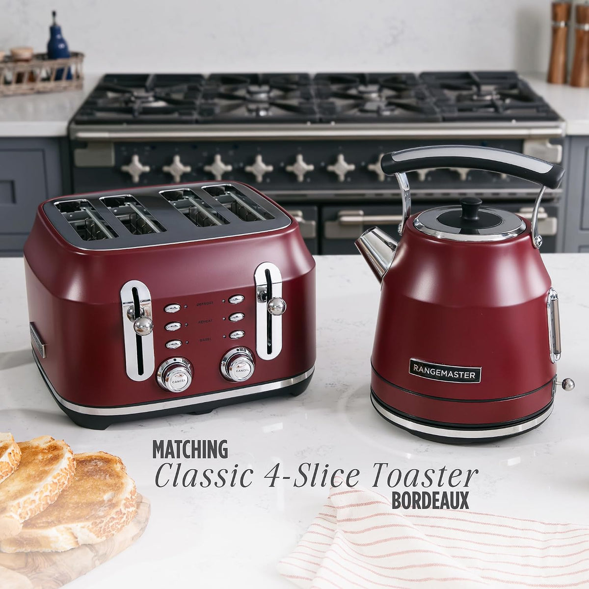 Rangemaster Classic Kettle RMCLDK301BU (Bordeaux Red)