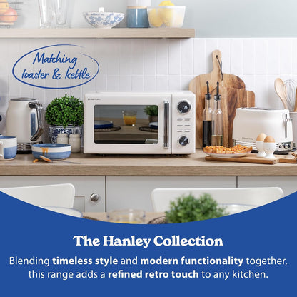 Russell Hobbs Hanley 20L 800W Digital Microwave RHMD838JW (Jasmine White)