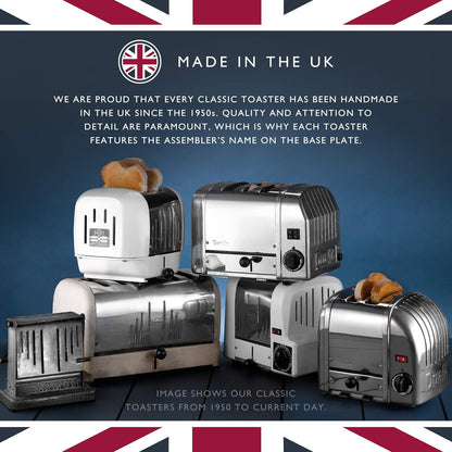 Dualit Classic Kettle & 2 Slice Toaster NewGen Kitchen Set (Polished Chrome)