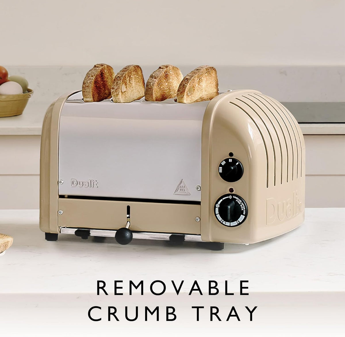 Dualit Dualit Classic Vario AWS 4 Slice Toaster 40579 (Sandstone)