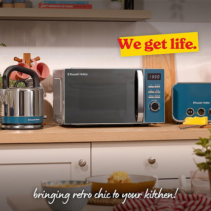 Russell Hobbs Distinctions 20L 800W Digital Microwave RHMD832OB (Ocean Blue)