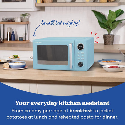 Russell Hobbs Hanley 20L 800W Digital Microwave RHMD838RB (Retro Blue)