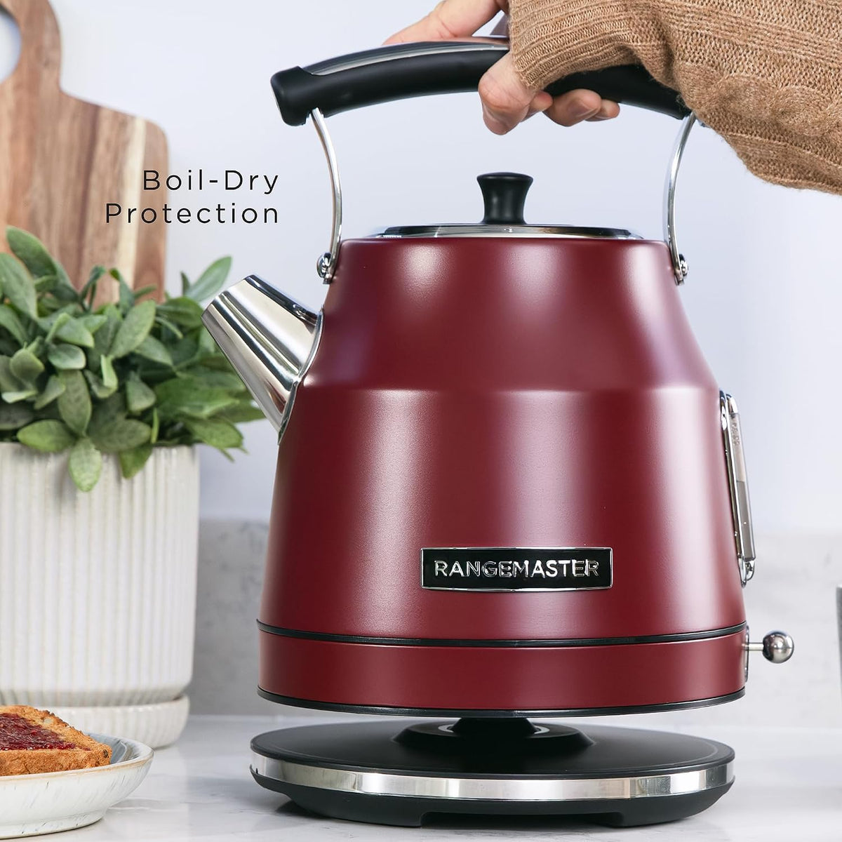 Rangemaster Classic Kettle RMCLDK301BU (Bordeaux Red)