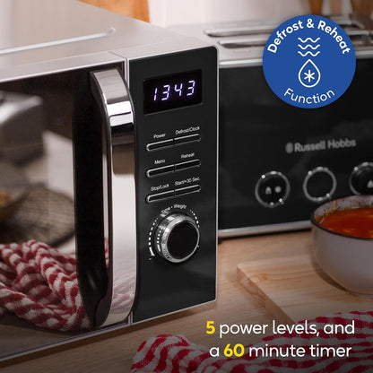 Russell Hobbs Distinctions 20L 800W Digital Microwave RHMD832B (Black)
