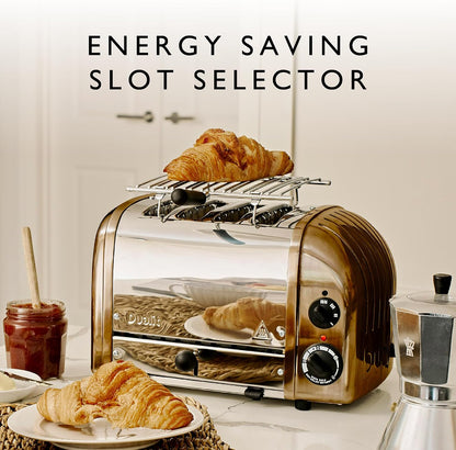 Dualit Dualit Classic Kettle & 4 Slice Vario AWS Toaster Kitchen Set (Copper)