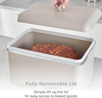 Tower Cavaletto Bread Bin Large T826130MSH (Latte)