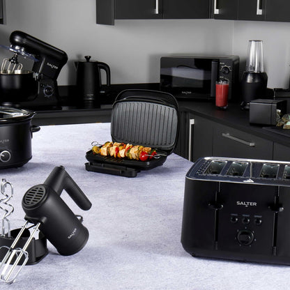 Salter Kuro 4 Slice Toaster EK5565MBLKF (Matte Black)