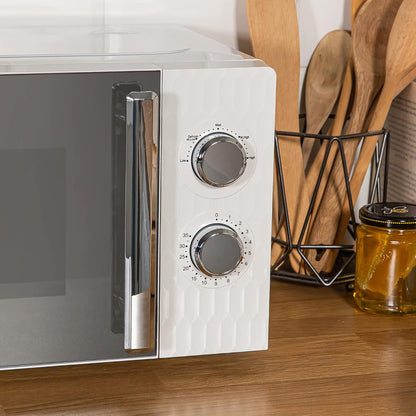 Russell Hobbs Honeycomb 17L 700W Manual Microwave RHMM715 (White)