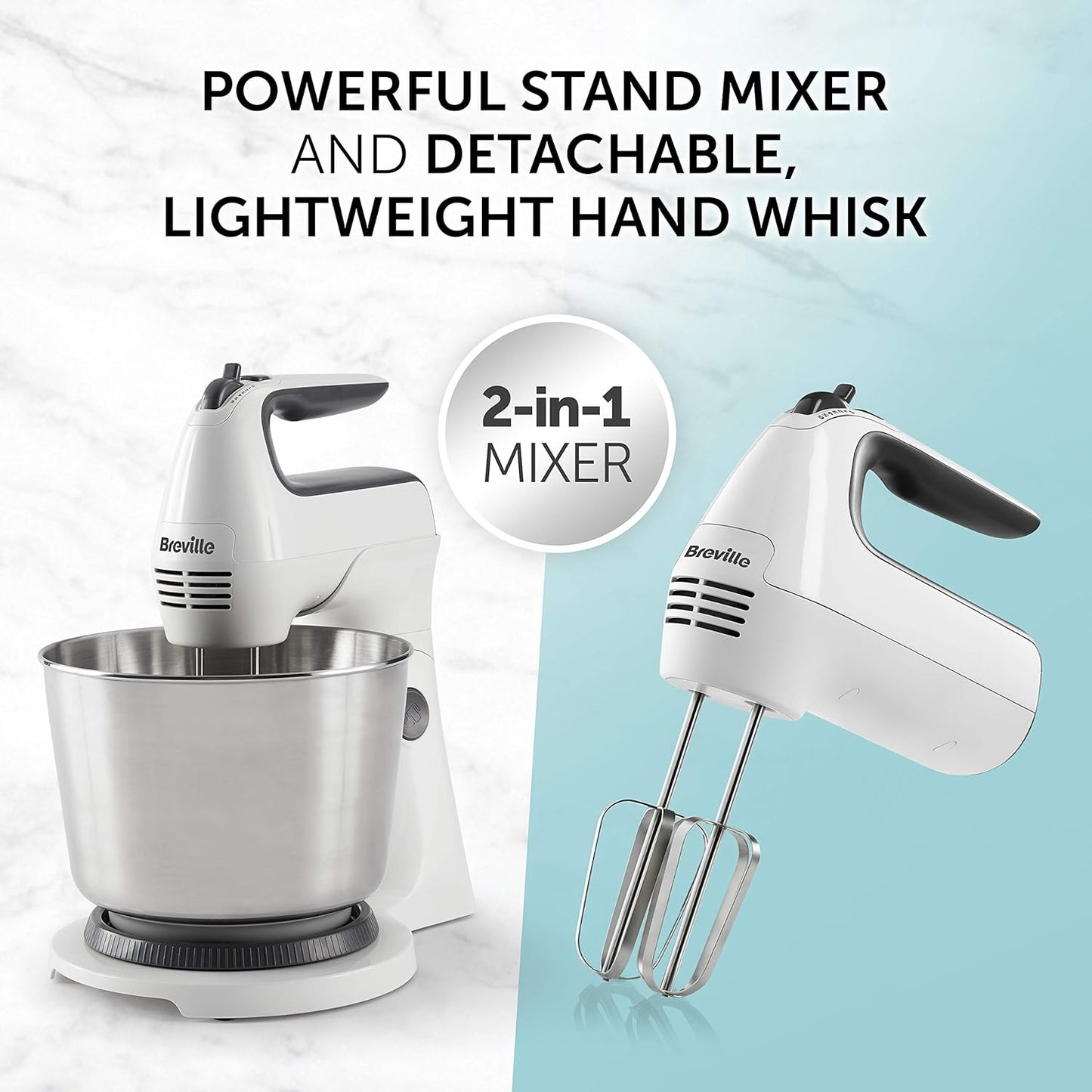 Breville Classic Combo Stand & Electric Hand Mixer VFM031