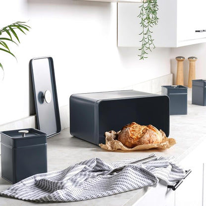 Salter Salter Marino Bread Bin & Canister Set (Grey/Blue)