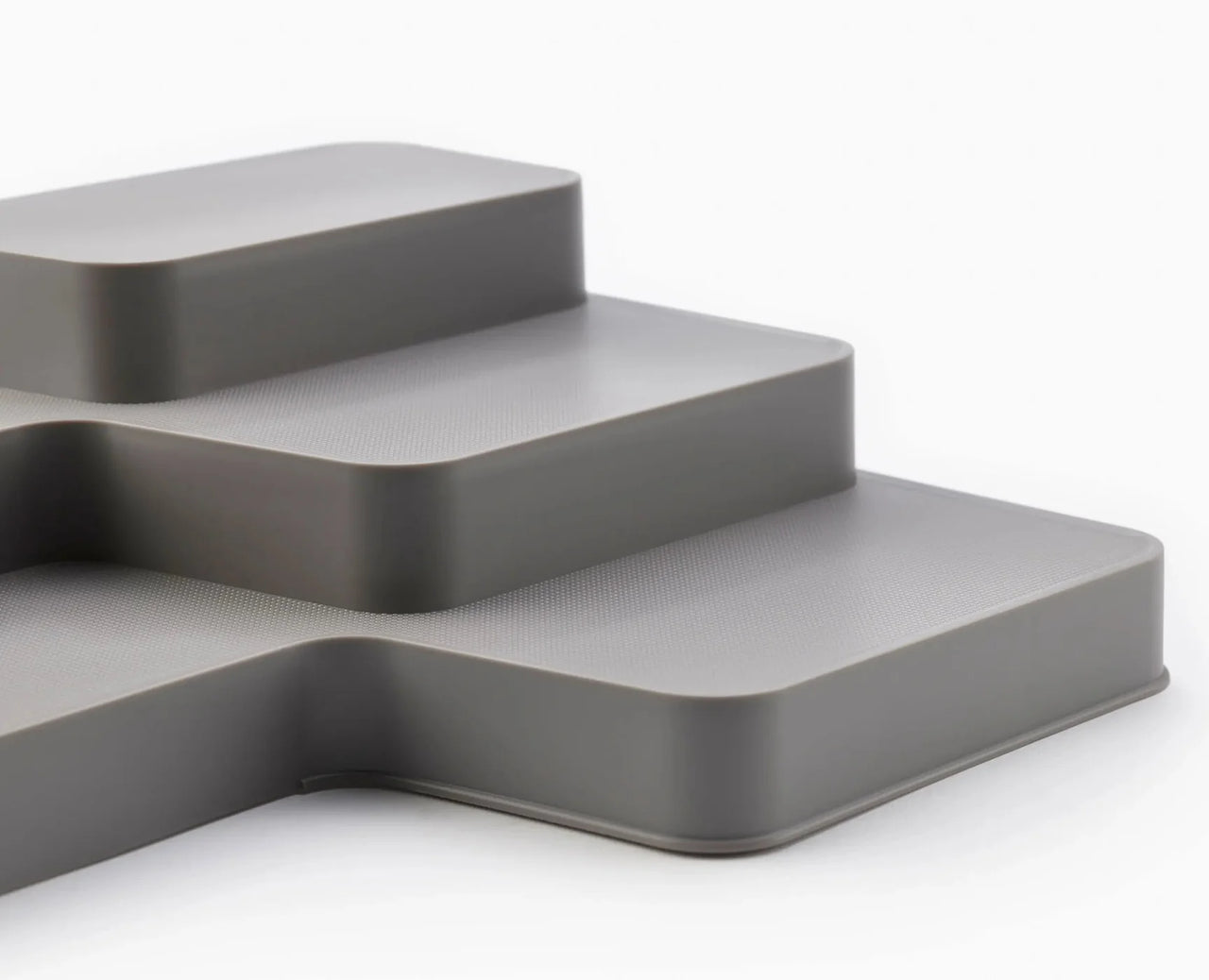 Joseph Joseph CupboardStore Expandable Tiered Kitchen Organiser (Grey) - Vibe Home