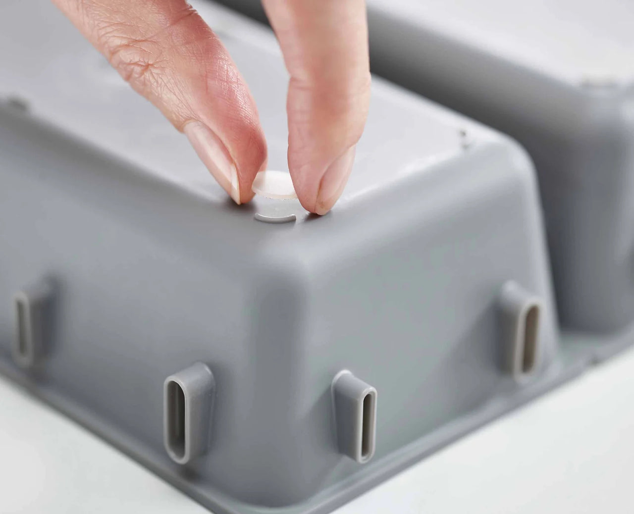 Joseph Joseph Blox 10-piece Grey Plastic Storage Trays Drawer Organiser 85200 - Vibe Home