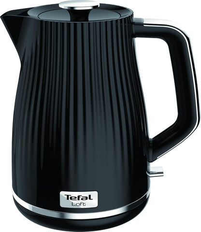 Tefal Loft Kettle Fast Quiet Boil KO250840 (Gloss Black)