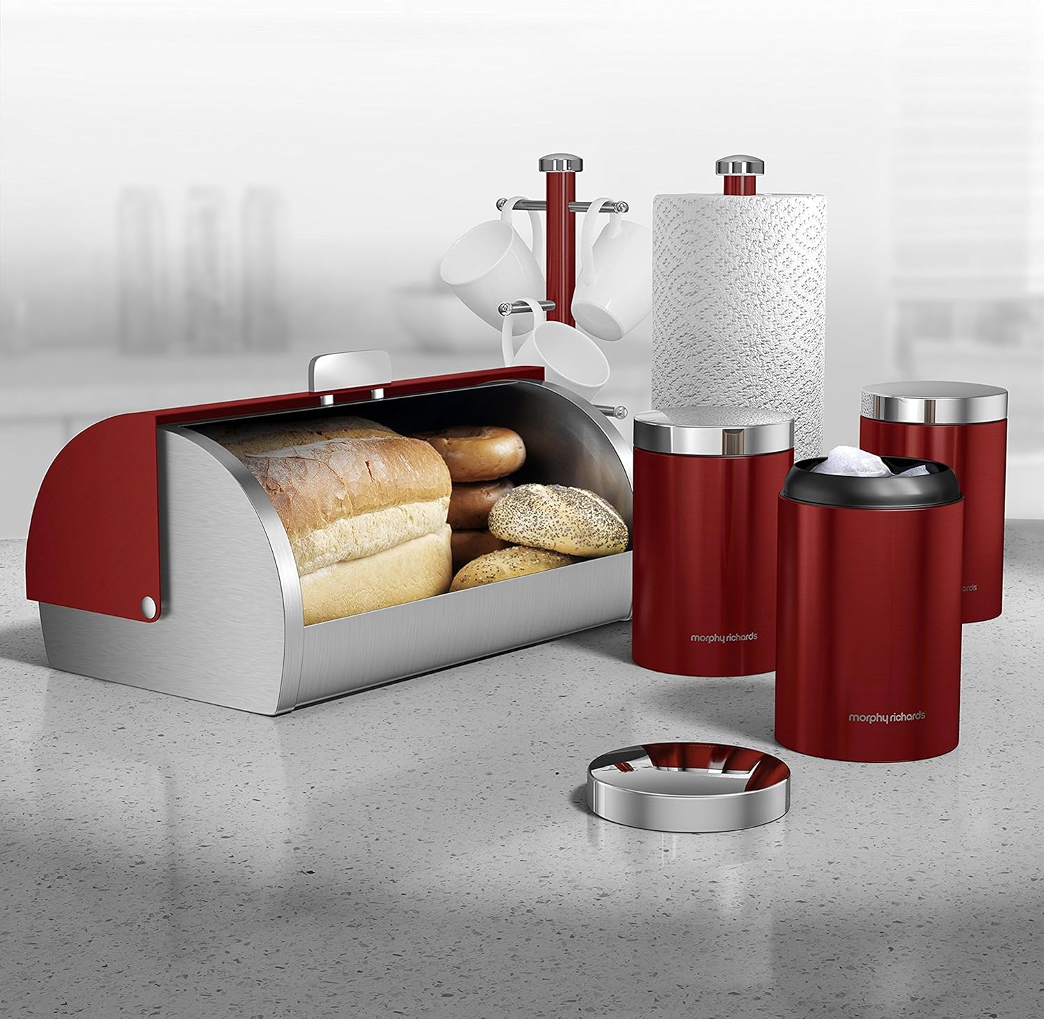 Morphy richards bread bin best sale