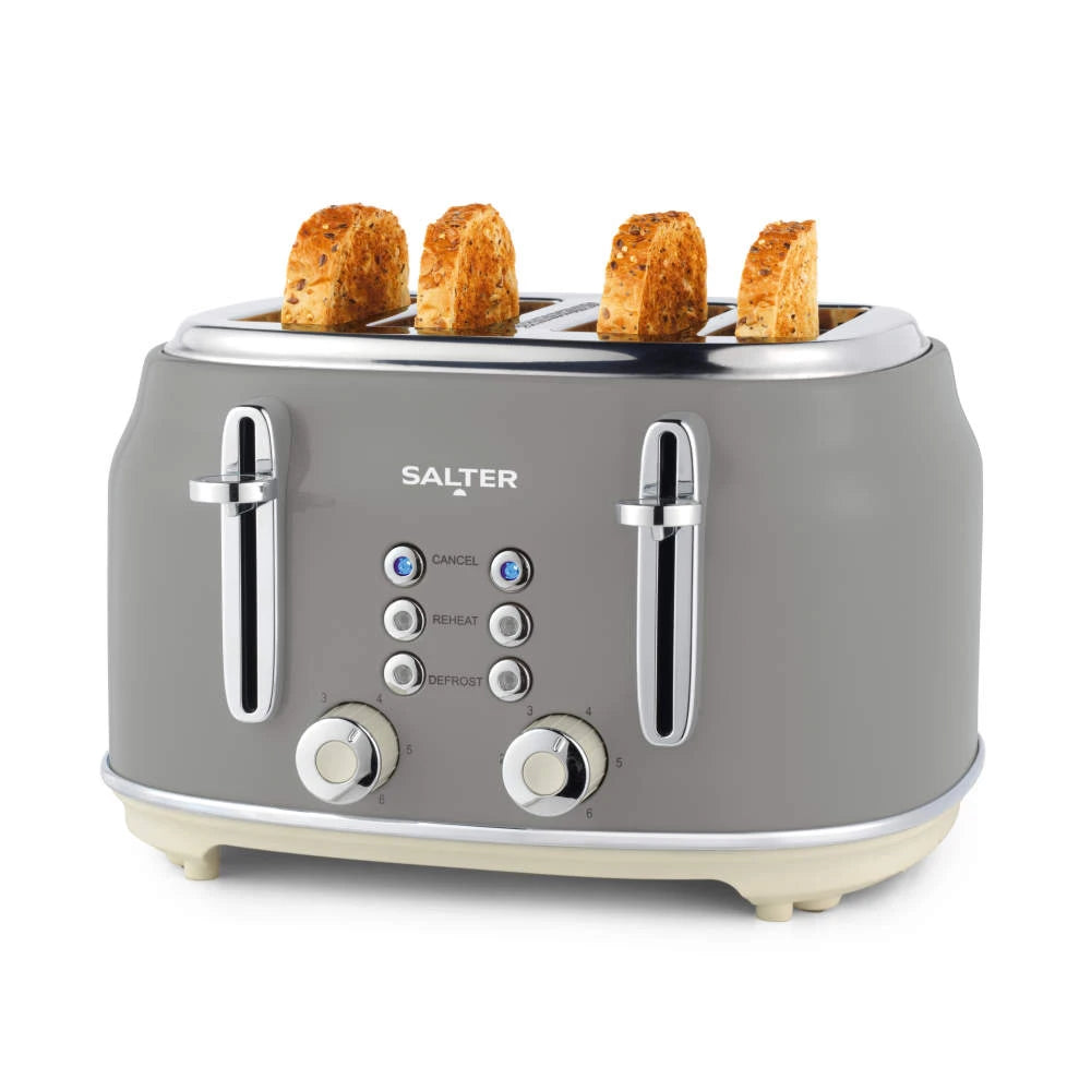 Salter Salter Retro 4 Slice Toaster EK5739GRY (Grey)