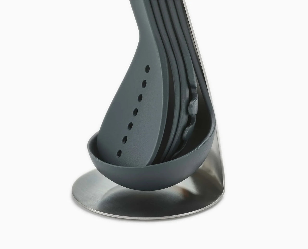 Joseph Joseph Nest 5-piece Black Utensils Set with Magnetic Stand 95031 - Vibe Home
