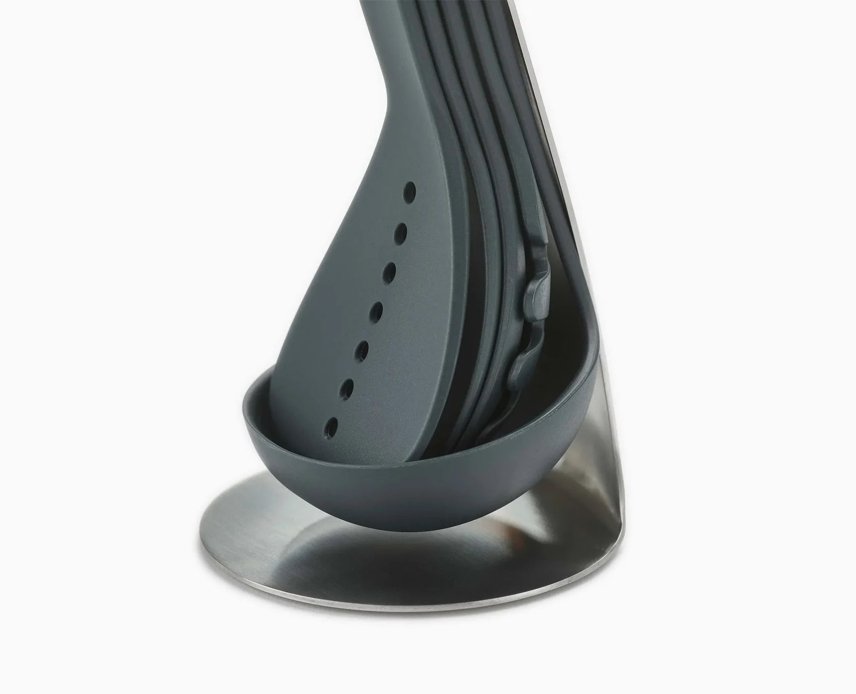 Joseph Joseph Nest 5-piece Black Utensils Set with Magnetic Stand 95031 - Vibe Home
