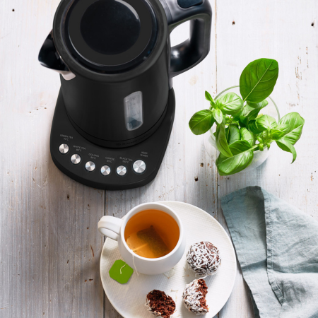 Russell Hobbs Addison Temperature Control Kettle 27730 (Matte Black) - Vibe Home