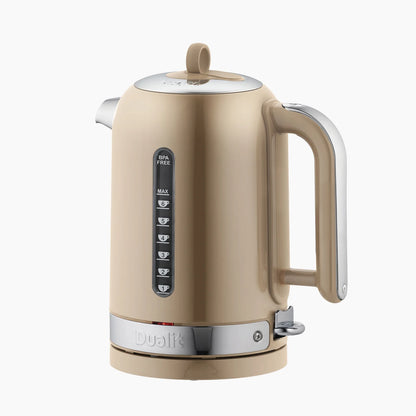 Dualit Classic Kettle & 4 Slice Vario AWS Toaster Kitchen Set (Sandstone)