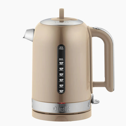 Dualit Classic Kettle & 4 Slice Vario AWS Toaster Kitchen Set (Sandstone)
