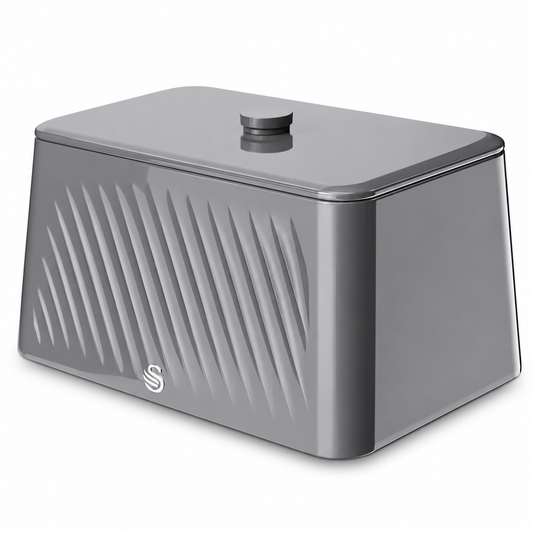 Swan Swan Windsor Bread Bin SWKA18539GRY (Grey)