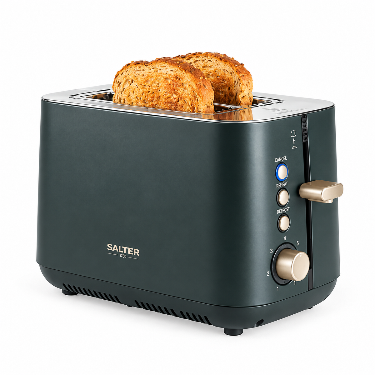 Salter Salter Marino Kettle, 2 Slice Toaster & Canister Kitchen Set (Grey/Blue)