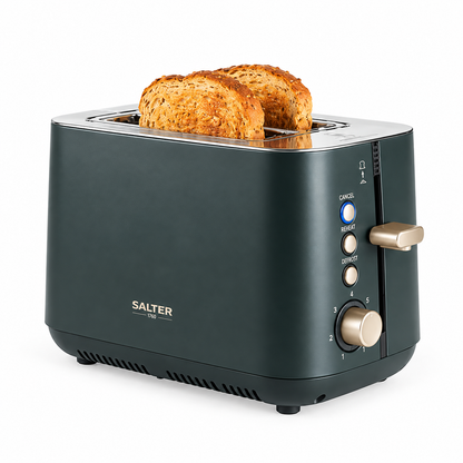 Salter Salter Marino Kettle, 2 Slice Toaster & Canister Kitchen Set (Grey/Blue)