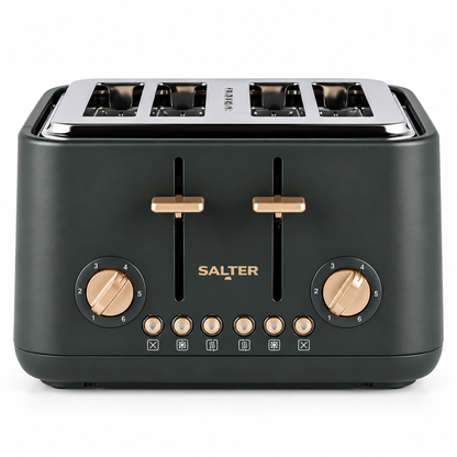 Salter Pebble 4 Slice Toaster EK5823CB (Charcoal)