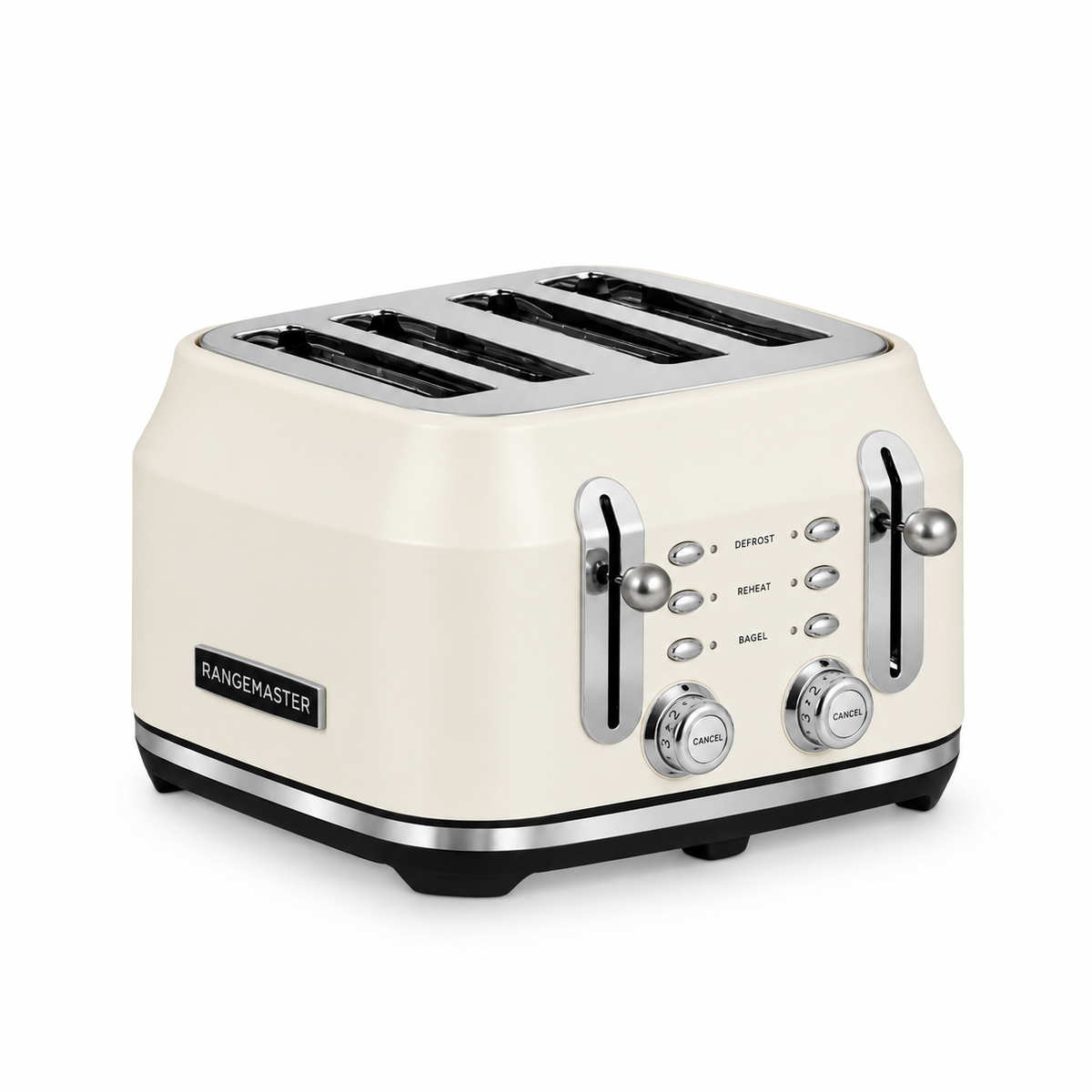 Rangemaster Classic 4 Slice Toaster RMCL4S304CM (Matt Pale Cream)