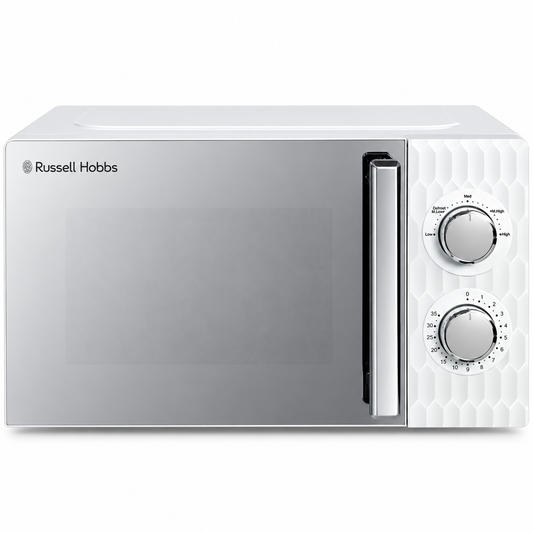 Russell Hobbs Honeycomb 17L 700W Manual Microwave RHMM715 (White)