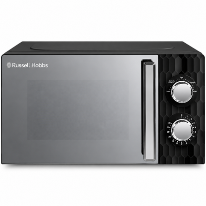 Russell Hobbs Honeycomb 17L 700W Manual Microwave RHMM715B (Black)