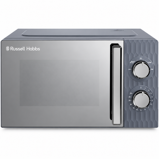 Russell Hobbs Honeycomb 17L 700W Manual Microwave RHMM715G (Grey)