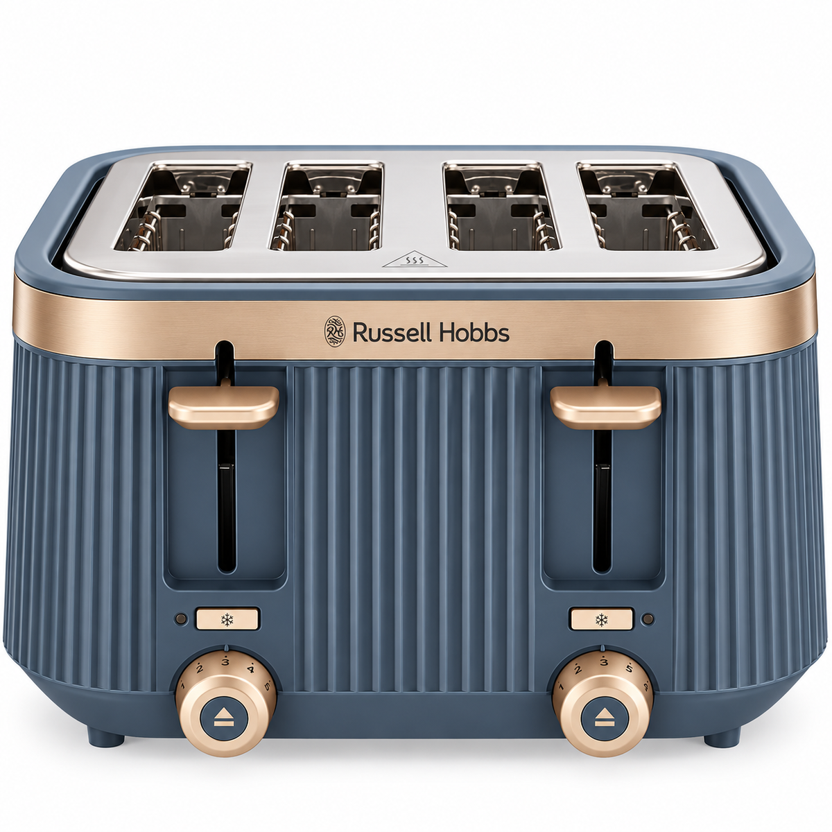 Russell Hobbs Brontë 4 Slice Toaster 1960W 26772 (Soft Navy)