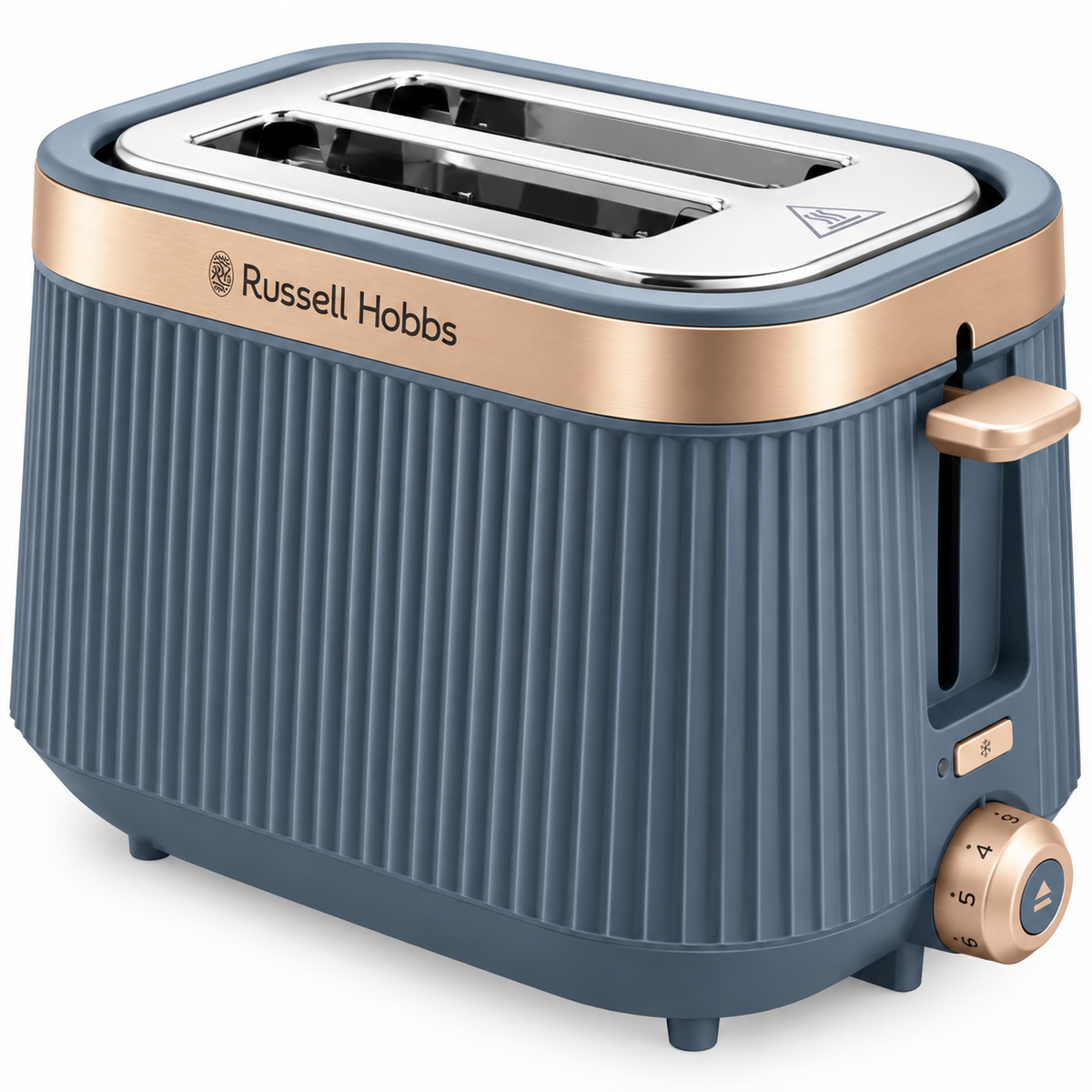 Russell Hobbs Brontë 2 Slice Toaster 26762 (Soft Navy)