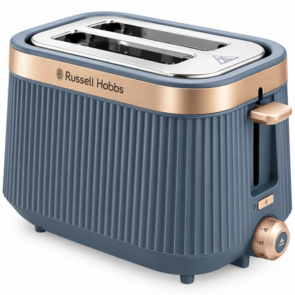 Russell Hobbs Brontë 2 Slice Toaster 26762 (Soft Navy)